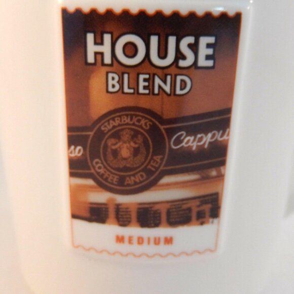 Starbucks House Blend 2006 Coffee Mug Cup 16 Oz Latin America - Picture 2 of 6